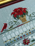 Poinsettia Place Sampler #175, The Victoria Sampler