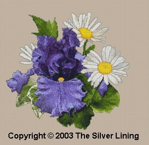 Perfect Partners (Daises & Purple Blue Iris), The Silver Lining