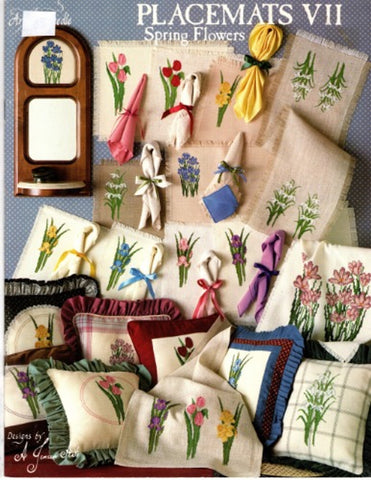 Placemats VII Spring Flowers, Artistic Needle