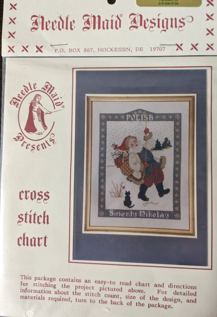 Polish St Nicholas, Needle Maid Designs