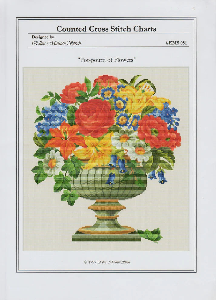 Pot-pourri of Flowers, Ellen Maurer-Stroh