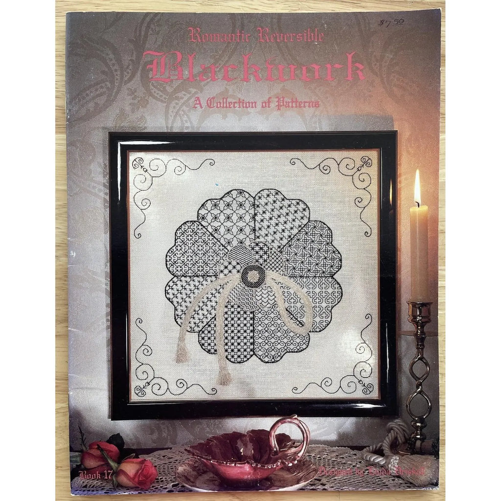 Romantic Reversible Blackwork, Designs by Linda Driskell