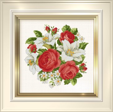 Roses and Lillies, Ellen Maurer-Stroh