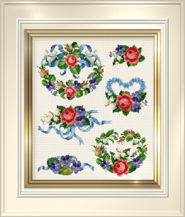 Roses and Violets Series 2, Ellen Maurer-Stroh