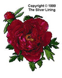 Ruby Red (Tree Peony) #51, The Silver Lining