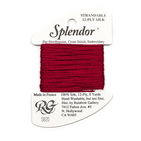 S820 Ruby Red, Splendor