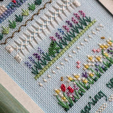 Spring Garden Sampler #55, The Victoria Sampler