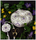 Sweetheart Roses 3 Biscornu Set #F04, The Victoria Sampler