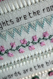 Silk Wysteria #0008, The Victoria Sampler