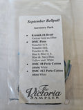 September Bellpull Accessory Pack, The Victoria Sampler