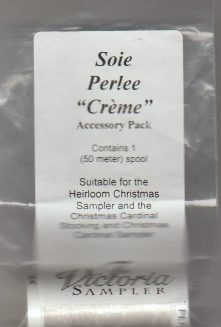 Creme-Soie Perlee, The Victoria Sampler