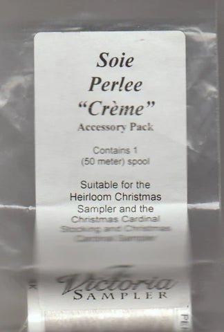 Creme-Soie Perlee, The Victoria Sampler