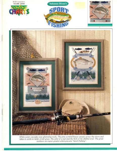 Sport Fishing, Color Chart – Needlework, Linen & More