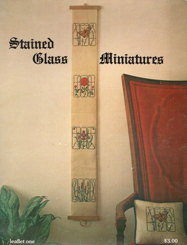 Stained Glass Miniatures, Cross Stitch by Viki