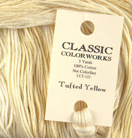 Tufted Yellow CCT-122, Classic Colorworks