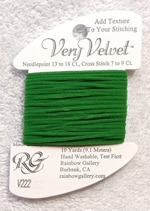 V222 Green, Very Velvet, Rainbow Gallery