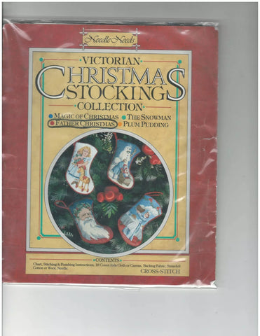 Victorian Christmas Stockings Collection, Needle Needs