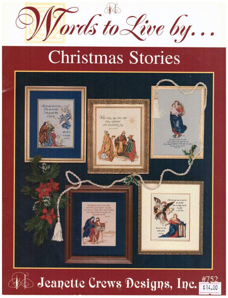 Words to Live By...Christmas Stories, Jeanette Crews Designs