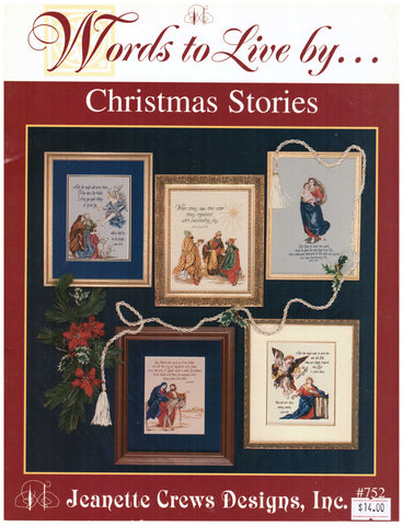Words to Live By...Christmas Stories, Jeanette Crews Designs
