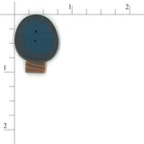 Large Dark Blue Light Bulb JAB44266, Just Another Button Company