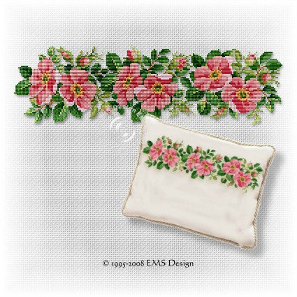 Wild Roses Border, Ellen Maurer-Stroh