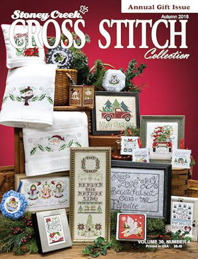 Autumn 2018 Cross Stitch Collection, Stoney Creek