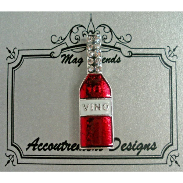 Red Wine Bottle Needle Minder, Accoutrement Designs