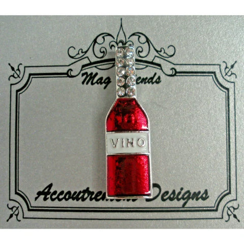 Red Wine Bottle Needle Minder, Accoutrement Designs