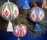 Bargello Leaflet #1 Collector's Series Christmas Ornaments, A Mira Green Design