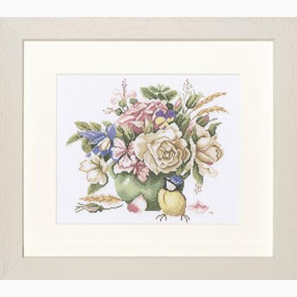 Bouquet of Roses Kit-Marjolein Bastin, Lanarte