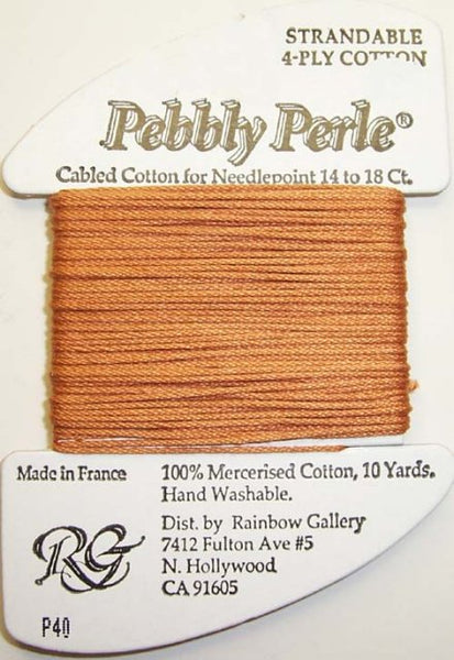 P40 Copper, Pebbly Perle – Needlework, Linen & More