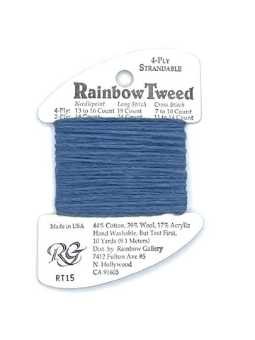 RT15 Denim, Rainbow Tweed, Rainbow Gallery