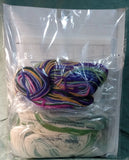 Violets pillow kit, Bucilla