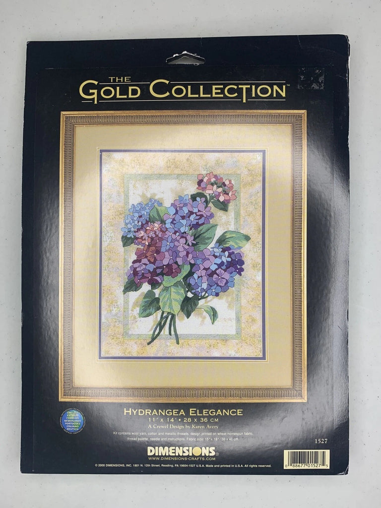 Elegant Hydrangeas-The Gold Collection, Dimensions