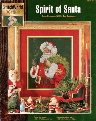 Spirit of Santa, Stitch World X-Stitch