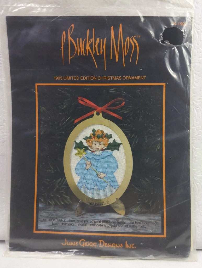 1993 Limited Edition Christmas Ornament, P Buckley Moss