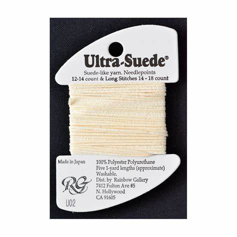 U02 Ecru Ultra Suede, Rainbow Gallery