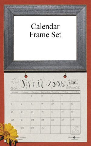 Calendar Black Frame