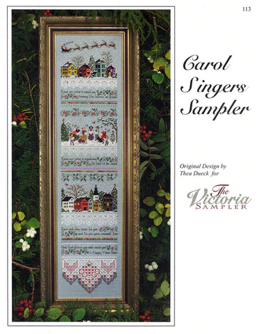 Carol Singers Sampler, The Victoria Sampler