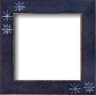 Snowflake Blue Frame, Mill Hill