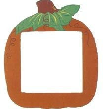 Pumpkin Shaped frame