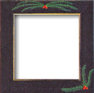 Pine bough Black frame