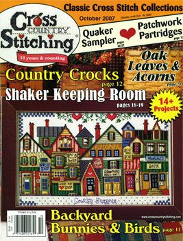 October 2007, Cross Country Stitching Magazine