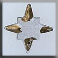 12108 Crystal Star-Gold Tipped