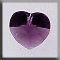13037 Small Heart Amethyst