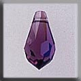 13052 Amethyst Very Small Teardrop