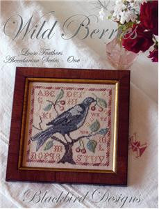 Wild Berries, Loose Feathers Abecedarian Series #1, Blackbird Design